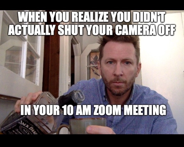 When the cameras still on - Meme Guy