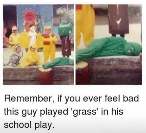 When The Grass Looks Greener Meme Guy