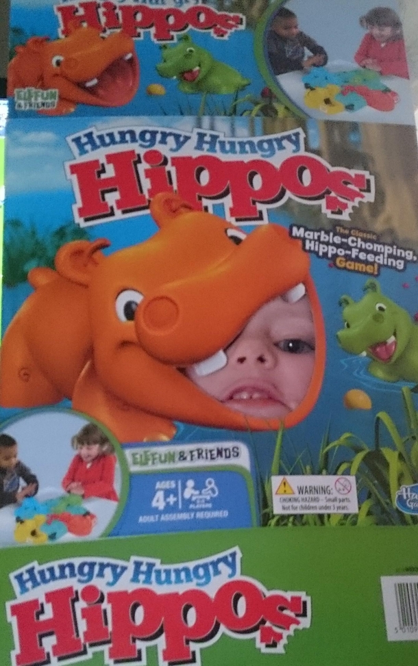 When the Hungry Hippos get a taste for human flesh
