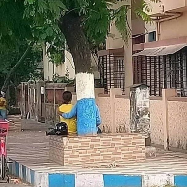 When the trees want to thank you for recycling