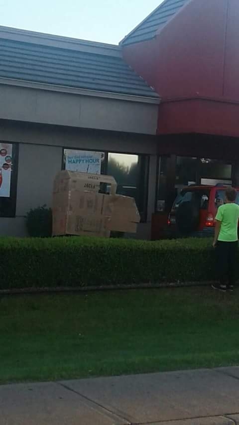 When they wont serve you on foot and you dont want a DUI
