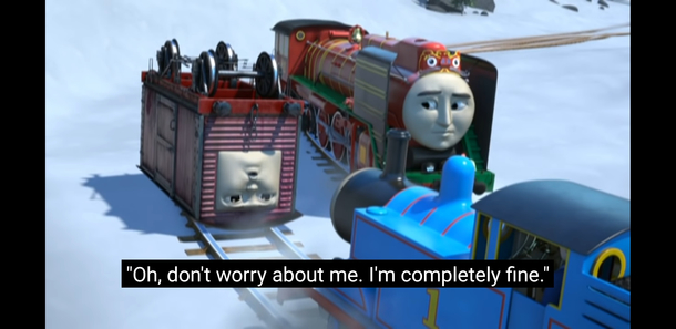 When Thomas and Friends is a little too relevant