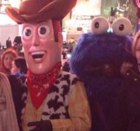When you and a buddy walk in on something you shouldnt have