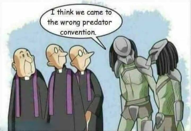 When you go to the wrong convention