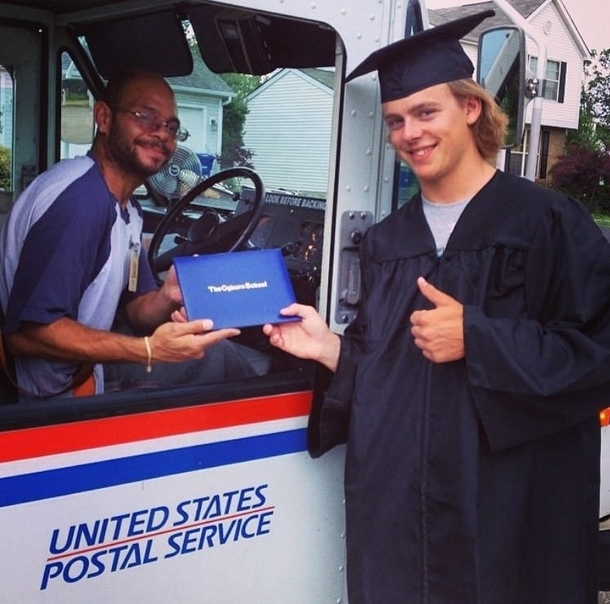 When you graduate from online school