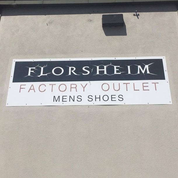 When you just want to sell discount shoes but the sun wants you to play black metal