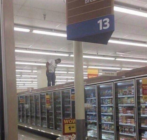 When you lose your mom in the grocery store