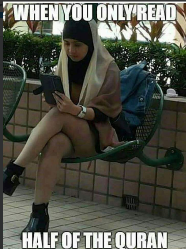When you only read half the Koran