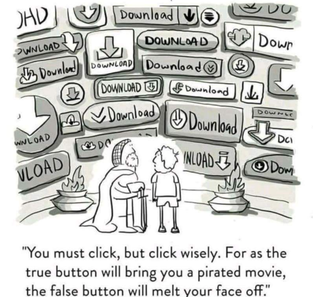 When you visit a torrent site
