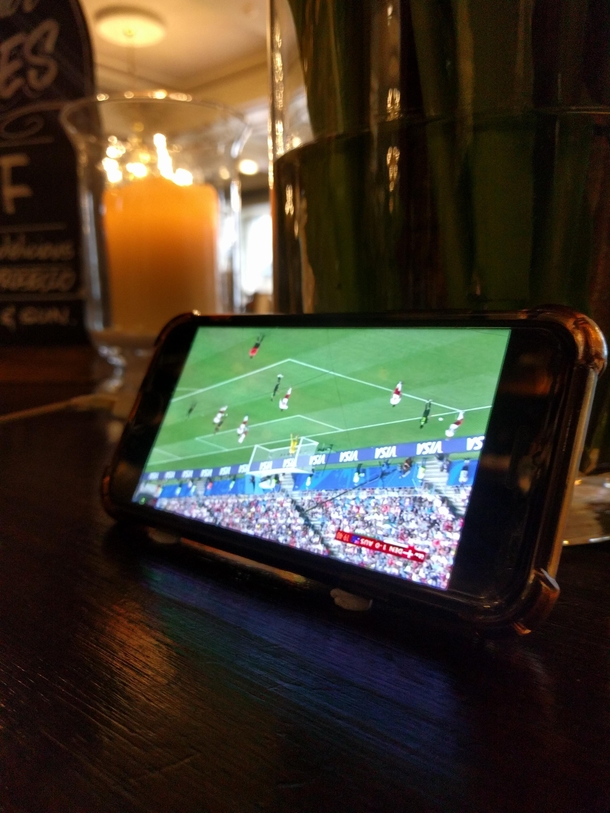 When you want to watch the world cup but its Australia playing
