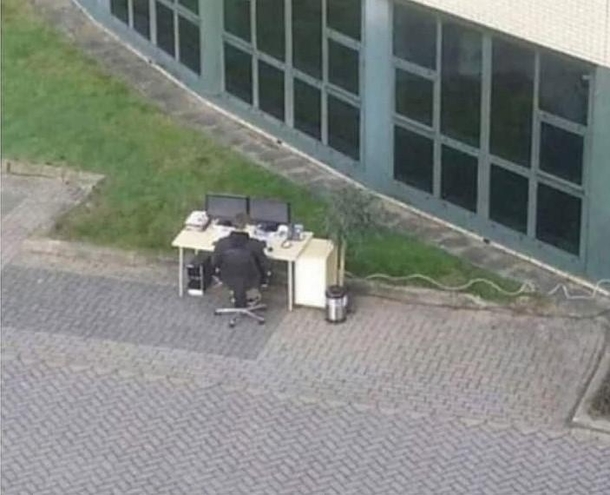 When you want to work alone