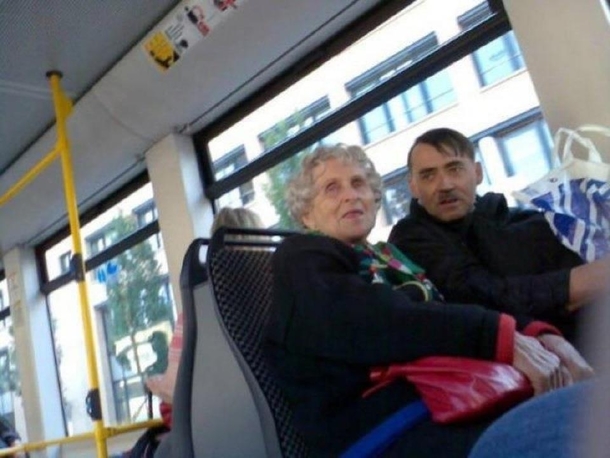 When you wanted to sit next to the window but it was already taken by Hitler