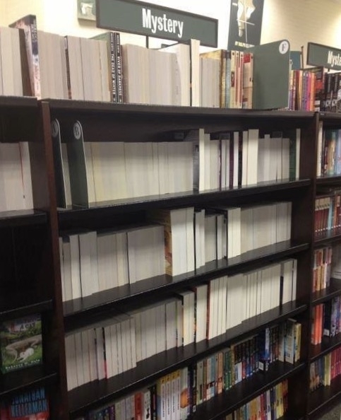 When your bookstore takes their sections literally