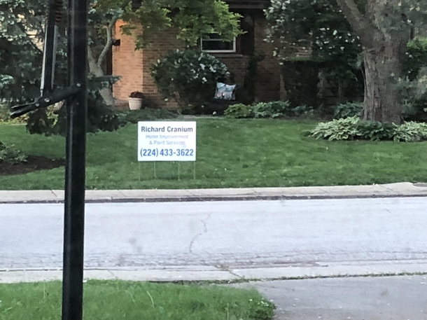 When your parents want to name you dickhead