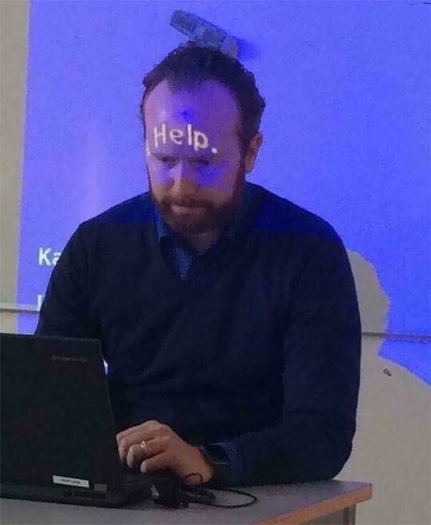 When your teacher is more sick of school than you are