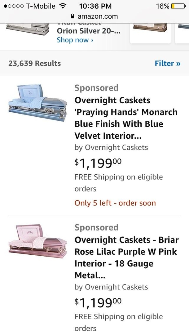 When youre trying to be a productive member of society but you get stuck on  amazon finding out they sell coffins - Meme Guy