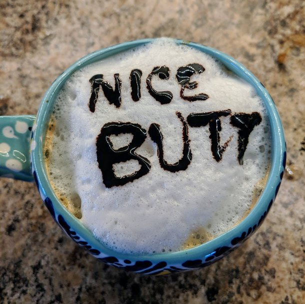 When youre trying to be romantic so you bring her coffee in bed 
