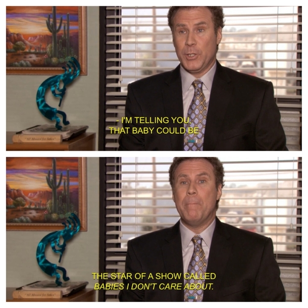 Whenever I see a baby on aww