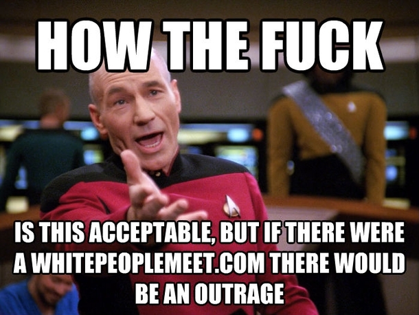 Whenever I see a commercial for blackpeoplemeetcom