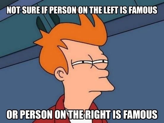 Whenever I see a look who I ran into post