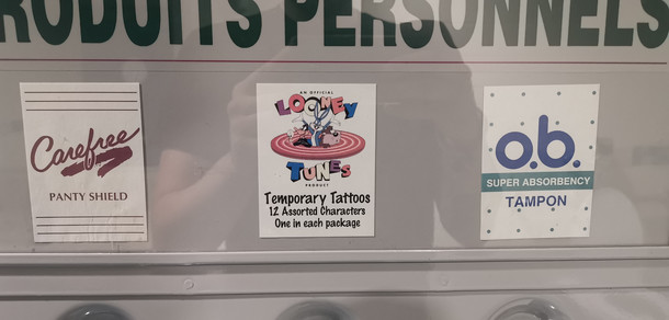 Whenever I unexpectedly get my period and go to a public washroom I often think to myself I really wish I had some Looney Tunes temporary tattoos right now