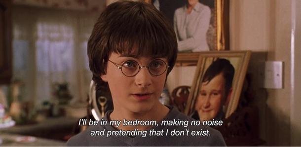 whenever my parents have their friends over