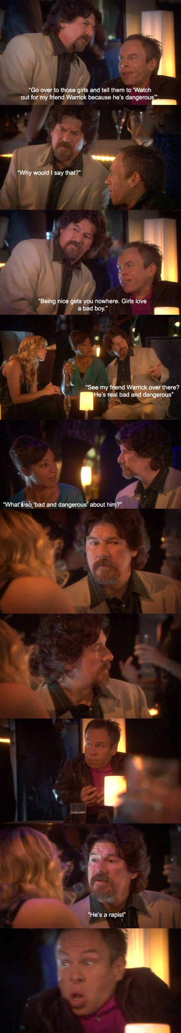 Whenever one of my mates tries to be the wingman it goes down like this