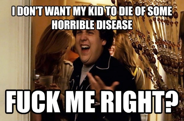 Whenever people blame my sons autism on me having him vaccinated