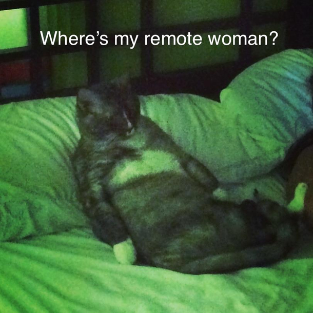 Wheres my remote woman