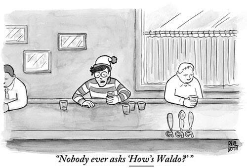 Wheres Waldo Drinking