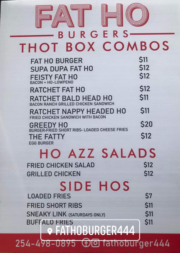 Which Fat Ho are you