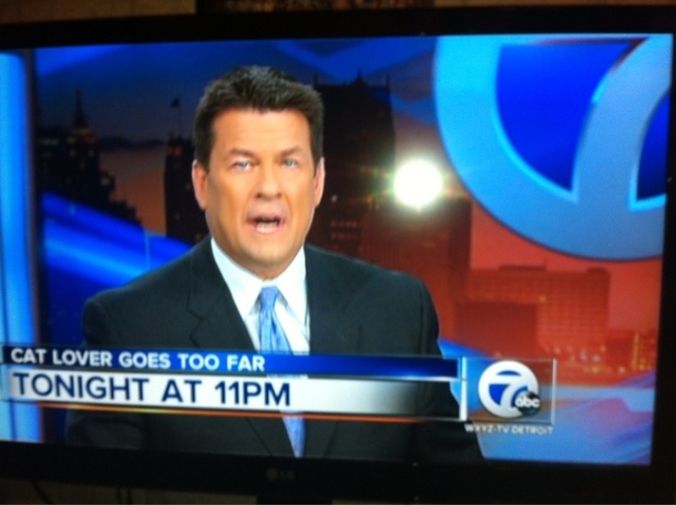 Which one of you made the news last night