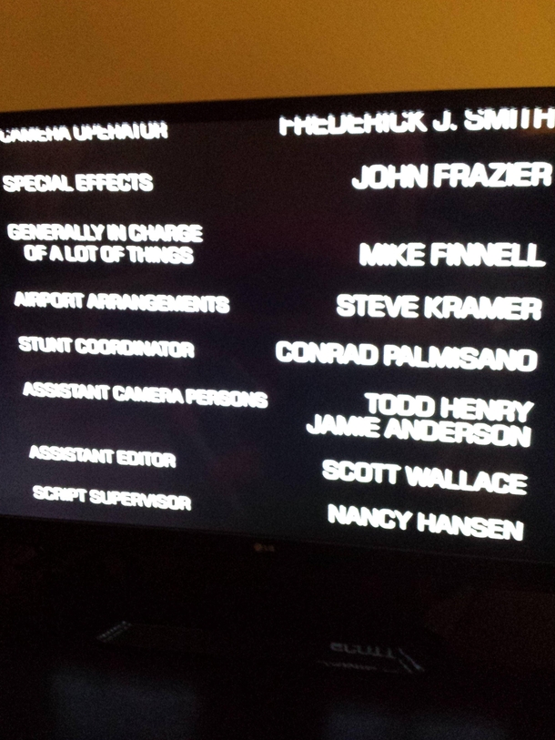 While watching Airplane All I can say is good job Mike