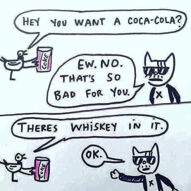 Whiskey makes everything better