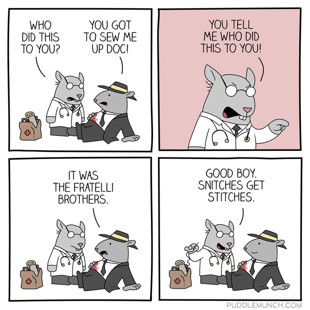 Who did this to you
