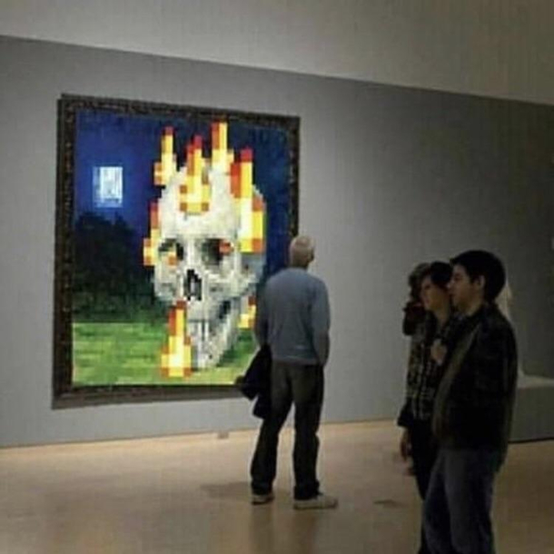 Who else remembers the struggle of getting the painting you wanted in Minecraft