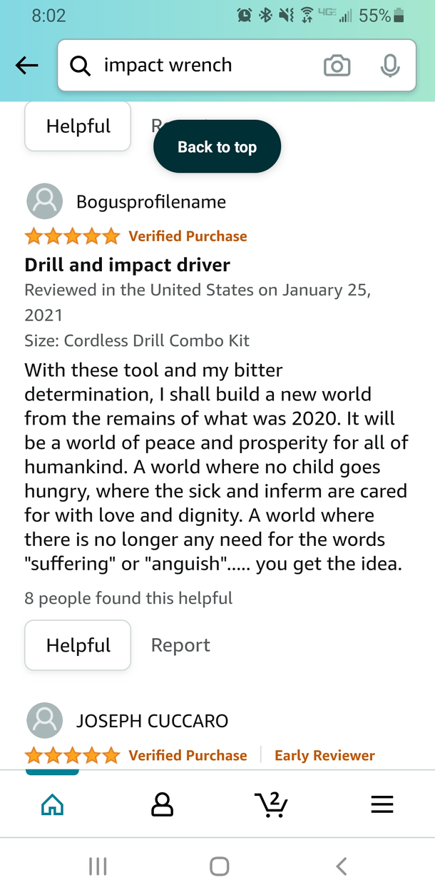 Who knew impact drivers were so intense