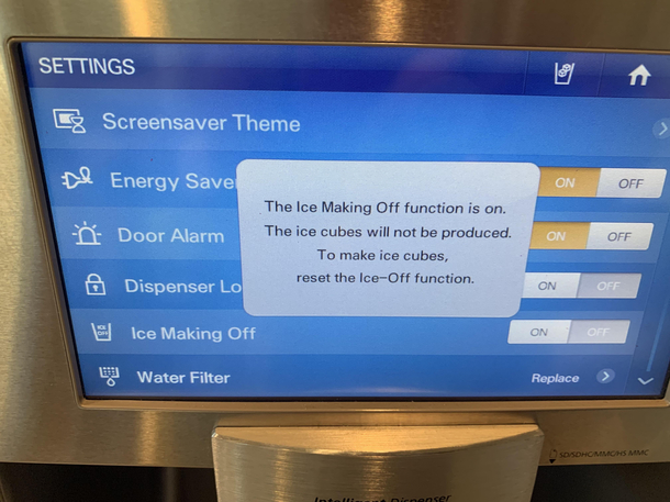 Who knew Samsung outsourced their fridge UI to Hell