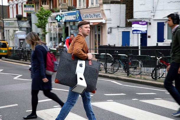 Who needs a laptop when you can just use this Carrying Case Bag for your -inch iMac