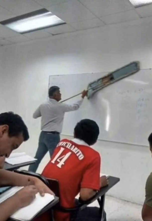 Who needs an eraser