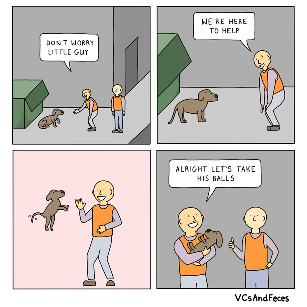 Who Rescued Who 
