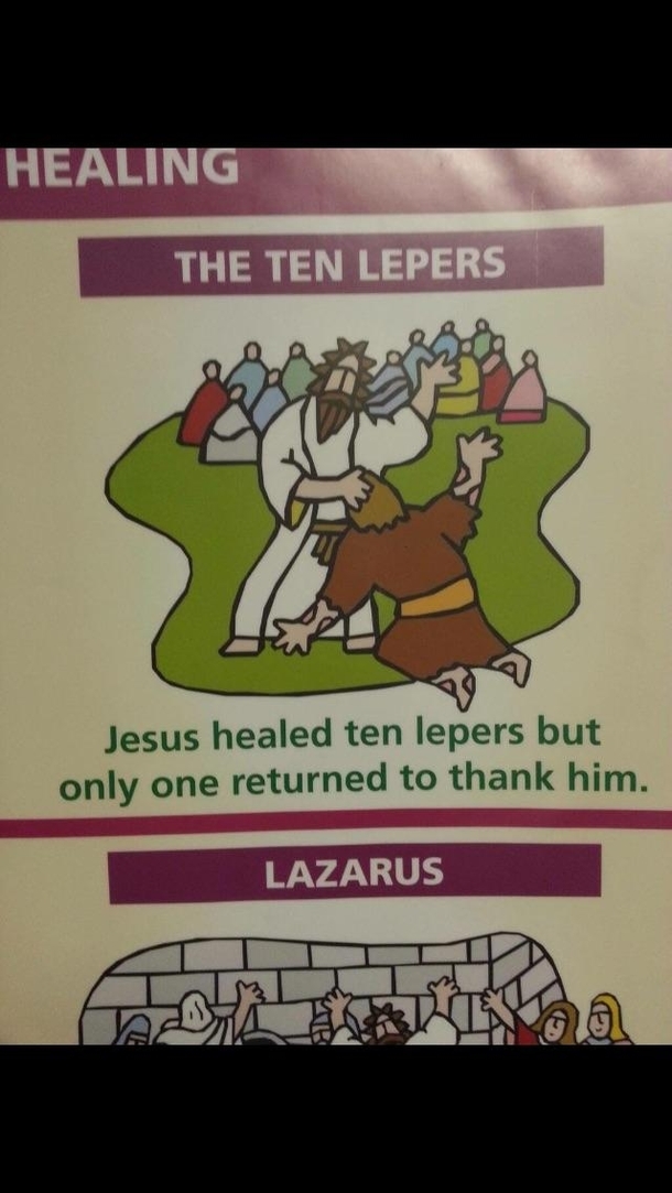 Who said Elementary school Religious Studies textbooks were boring