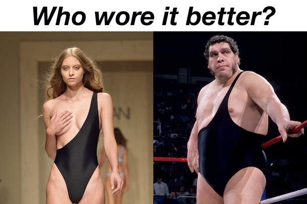 Who wore it better