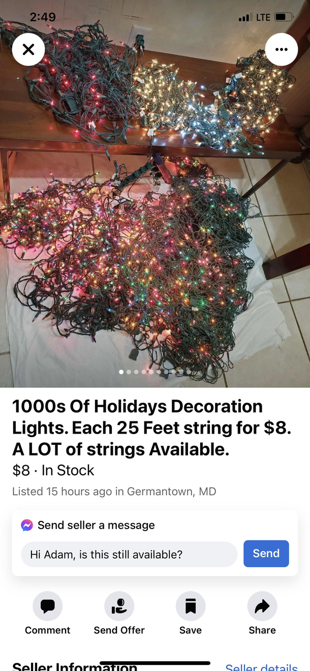 Whoever is doing this to avoid untangling their own Christmas lights I respect you
