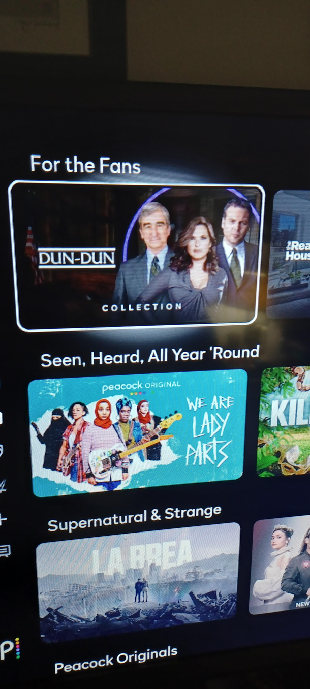 Whoever was in charge of collection titles at Peacock deserves a raise for this