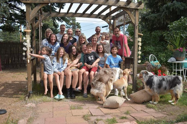 Wholesome family photo