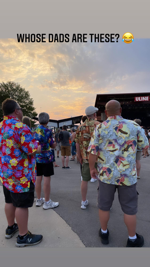 Whose dads are these Seen at Summerfest Milwaukee WI