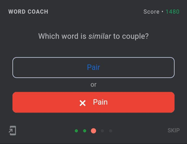 Why did google tell me I was wrongI gave the most appropriate answer