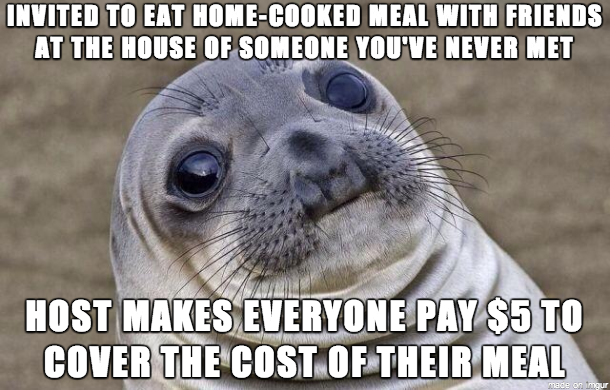 Why didnt we just go out to eat