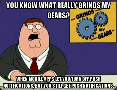 Why even have an option Especially when Im working